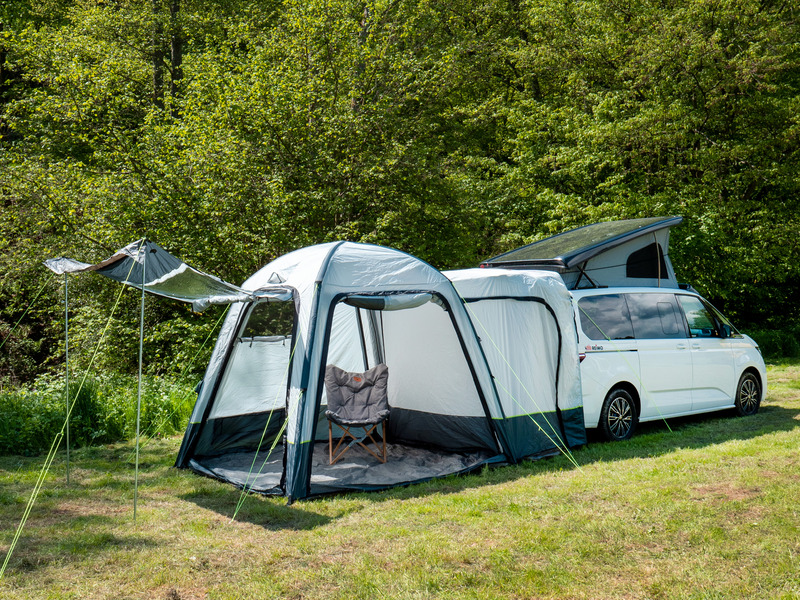 BERGER Liberta-XL Auto Zelt - aufblasbar Outdoor Zelt 3000 mm Wassersäule -  Bus Vorzelt Kastenwagen Camping Zelt als an Ihr Wohnmobil oder Wohnwagen 
