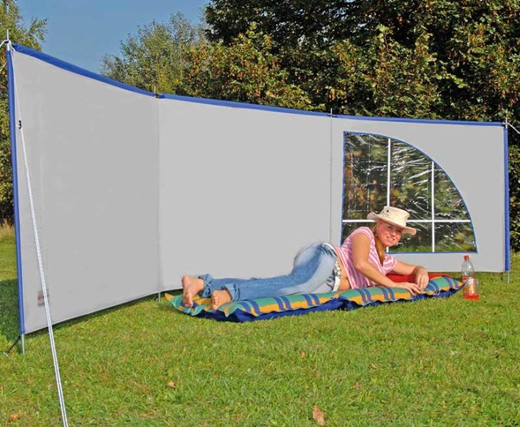 Camping Windschutz und Sichtschutz HOOGE AIR 480x140cm aufblasbar inkl